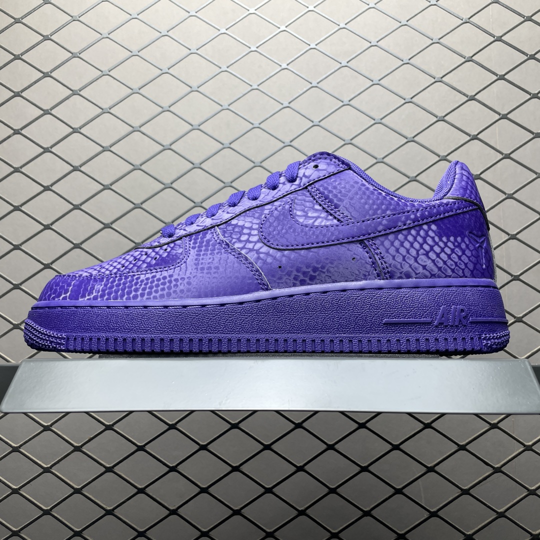 纯原 Kobe Bryant x NK Air Force 1 Low 紫曼巴 科比联名款空军一号低帮休