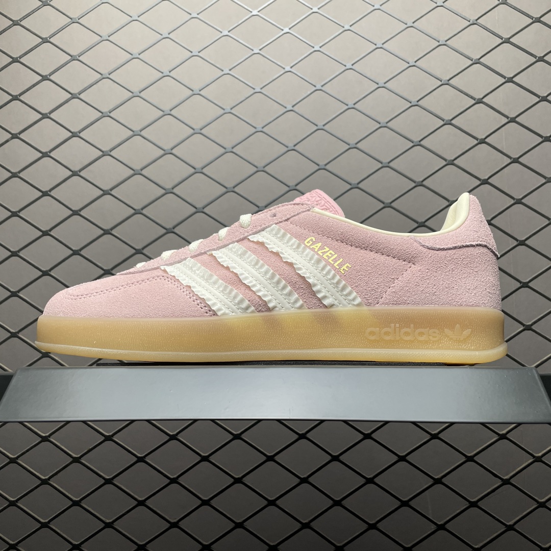 AD 阿迪 Gazelle Indoor 低帮运动休闲板鞋 JS1413 尺码：35.5 36 36.5