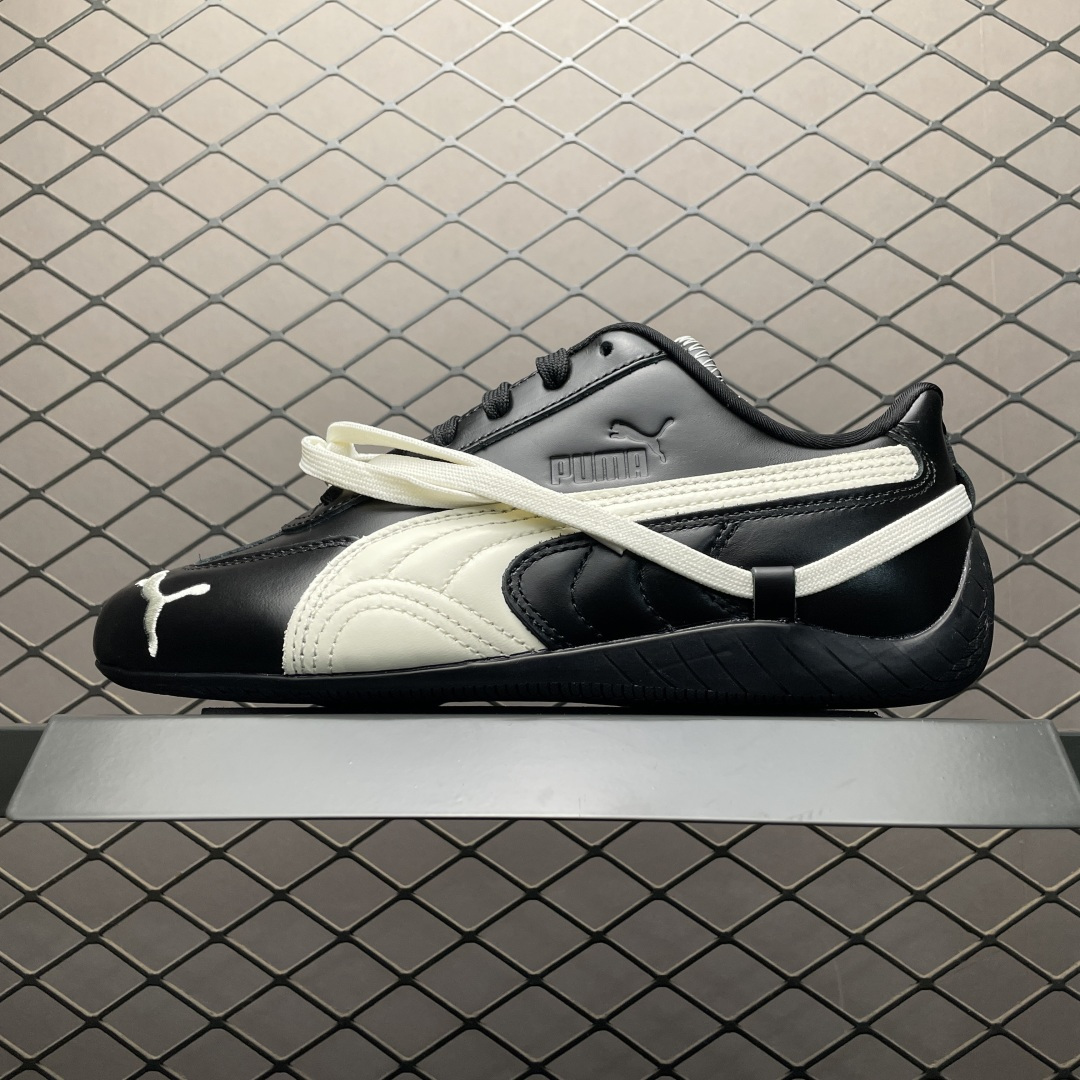 纯原版 Rose x Puma 彪马 Speedcat 联名款低帮休闲鞋 404391-01 全新品质 鞋身采用头层皮打造 配件齐全 高端零售专供版 编号:27TDEFJ