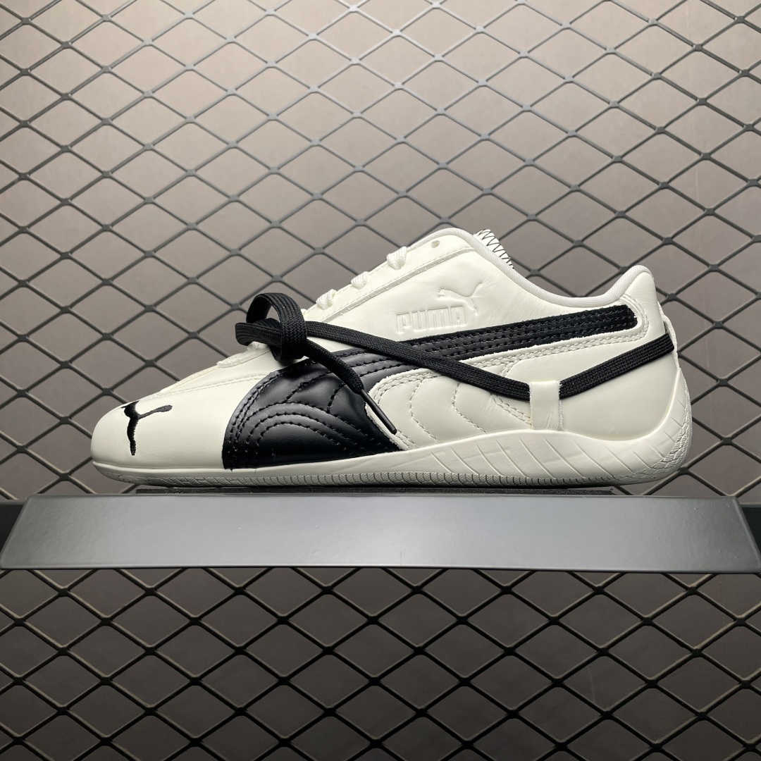 💰220  纯原版 Rose x Puma 彪马 Speedcat 联名款低帮休闲鞋 404390-01 全新品质 鞋身采用头层皮打造 配件齐全 高端零售专供版 尺码：35.5 36 37 37.5 38 38.5 39 40 40.5 41 42 42.5 43 44 45 编号：27TDEFJ