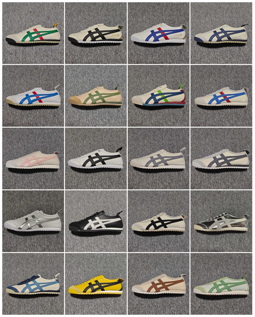 Onitsuka Tiger White Leather Sneakers with Silver Stripes - Sizes 36-45 6 cmp i1758131463957 9220 0 0