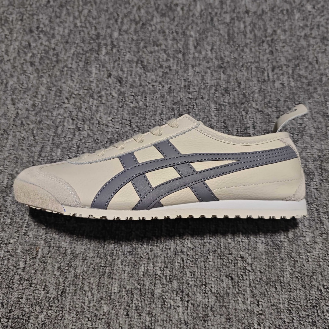 Onitsuka Tiger White Leather Sneakers with Blue and Red Stripes 4 cmp i1758131506255 2814 0 1