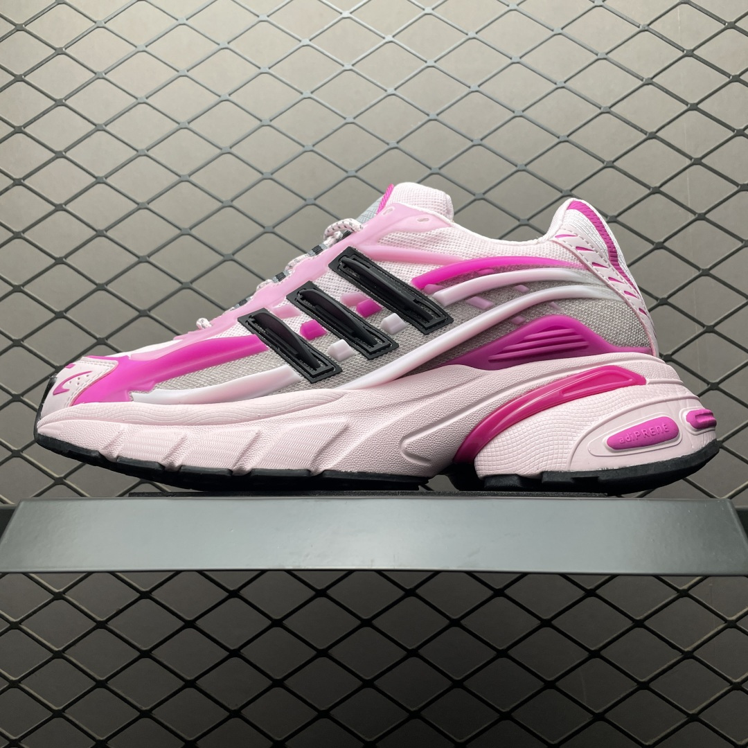 外贸爆款 Pharrell x AD Adistar Jellyfish 联名款低帮复古风老爹鞋 JP9273 未来科技感十足 以3D风格焕新演绎标志性三条纹 为造型添上点睛之笔 金属质感视觉效果TPU自带哑光反射 非常的细节 最大的亮点无疑是鞋屁股 大块的tpu包裹 让增高的大底不再突兀 更显腿长脚细 尺码：36 36.5 37 38 38.5 39 40 40.5 41 42 42.5 43 44 44.5 45 46 47-选品中心