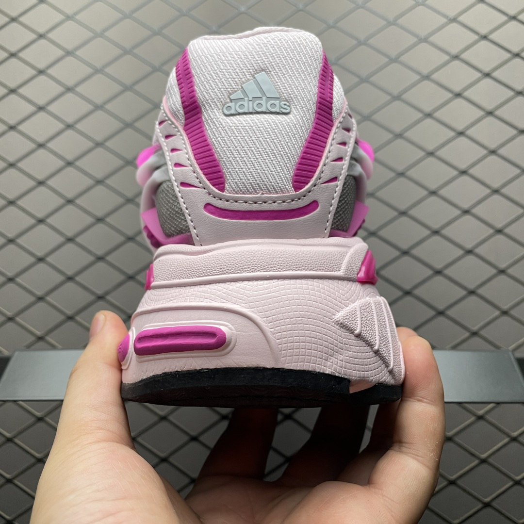 图片[2]-外贸爆款 Pharrell x AD Adistar Jellyfish 联名款低帮复古风老爹鞋 JP9273 未来科技感十足 以3D风格焕新演绎标志性三条纹 为造型添上点睛之笔 金属质感视觉效果TPU自带哑光反射 非常的细节 最大的亮点无疑是鞋屁股 大块的tpu包裹 让增高的大底不再突兀 更显腿长脚细 尺码：36 36.5 37 38 38.5 39 40 40.5 41 42 42.5 43 44 44.5 45 46 47-选品中心