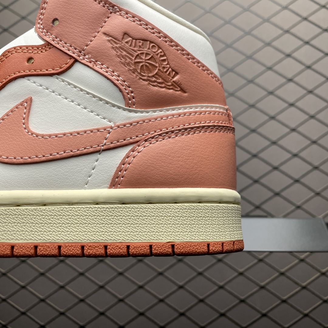 Air Jordan 1 Mid AJ1乔1中帮文化篮球鞋 BQ6472-180 市售最高品质 原鞋开发