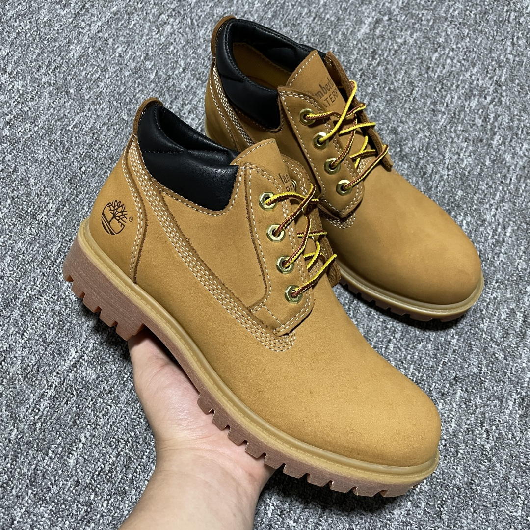 S版纯原 Timberland 添柏岚/天伯伦 经典黄低 工装靴 全新版本 各方面品质均有提升 全新订单