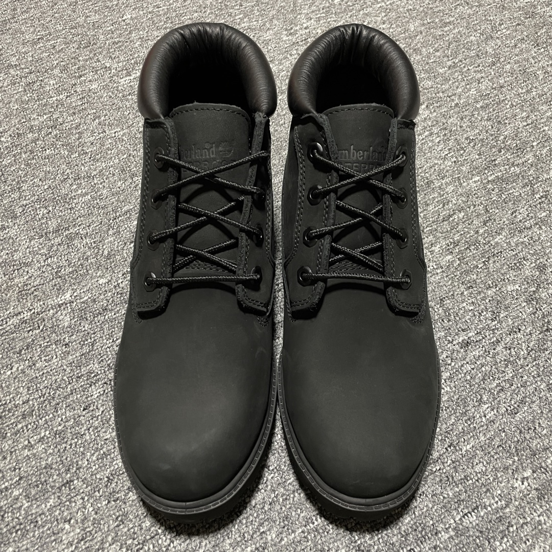 S版纯原 Timberland 添柏岚/天伯伦 经典黑中工装靴 全新版本 各方面品质均有提升 全新订单 