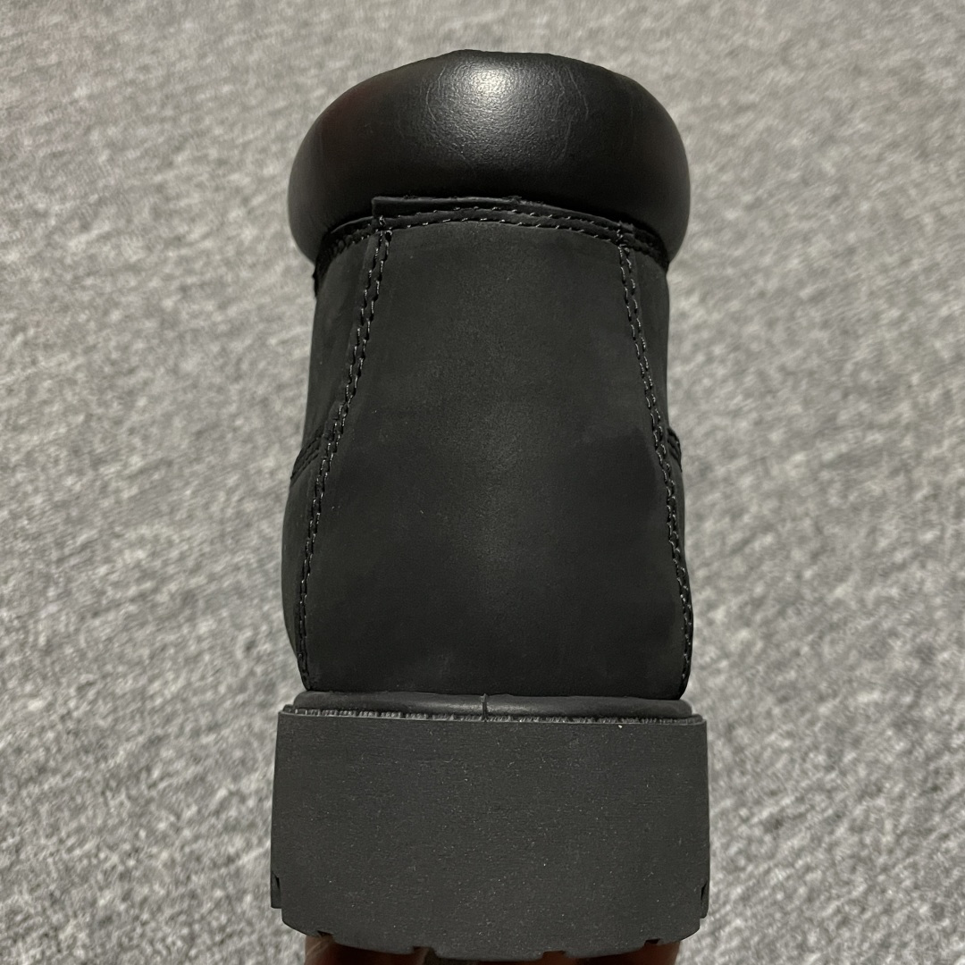 S版纯原 Timberland 添柏岚/天伯伦 经典黑中工装靴 全新版本 各方面品质均有提升 全新订单 