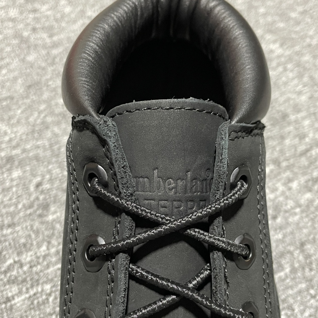 S版纯原 Timberland 添柏岚/天伯伦 经典黑中工装靴 全新版本 各方面品质均有提升 全新订单 