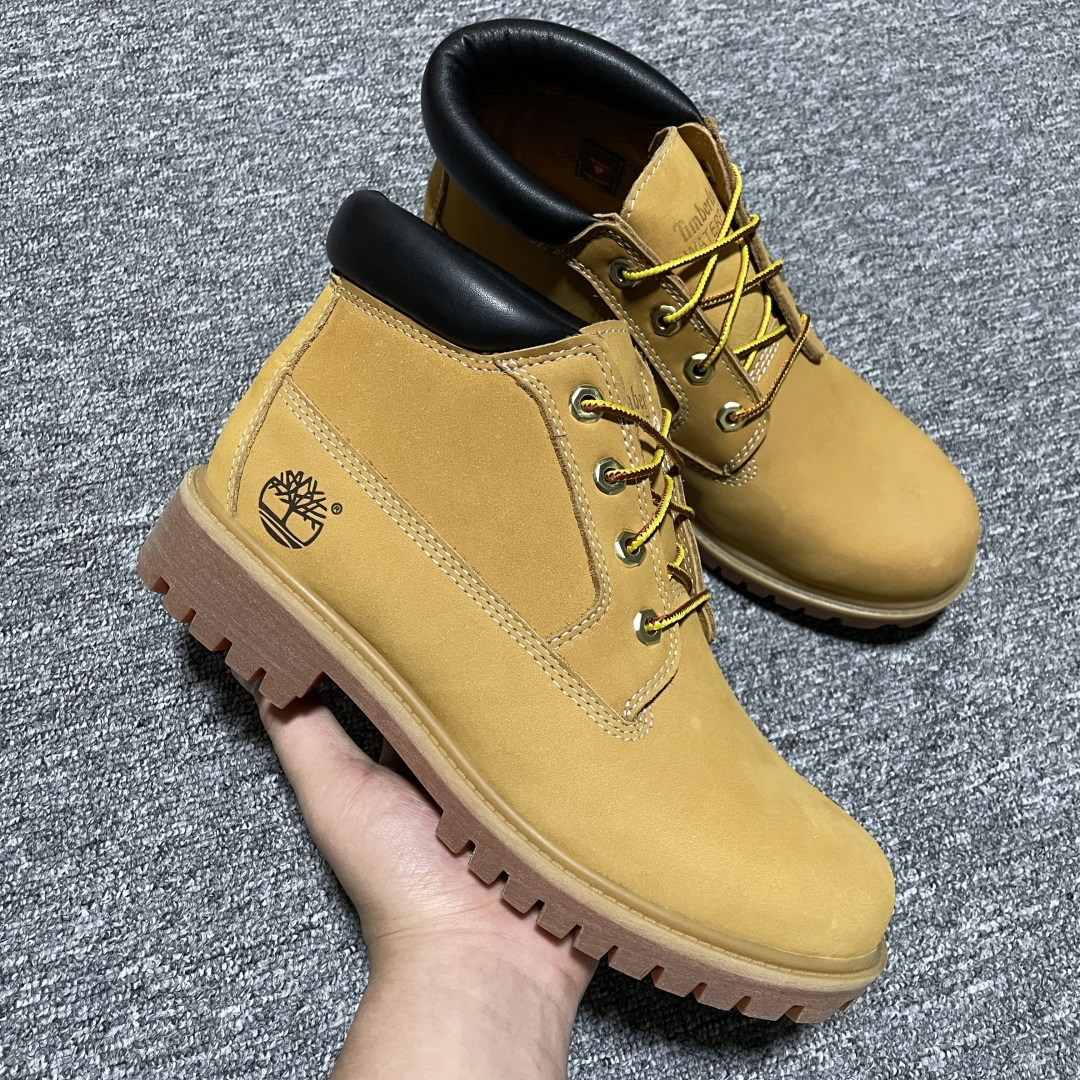 S版纯原 Timberland 添柏岚/天伯伦 经典黄中工装靴 全新版本 各方面品质均有提升 全新订单 