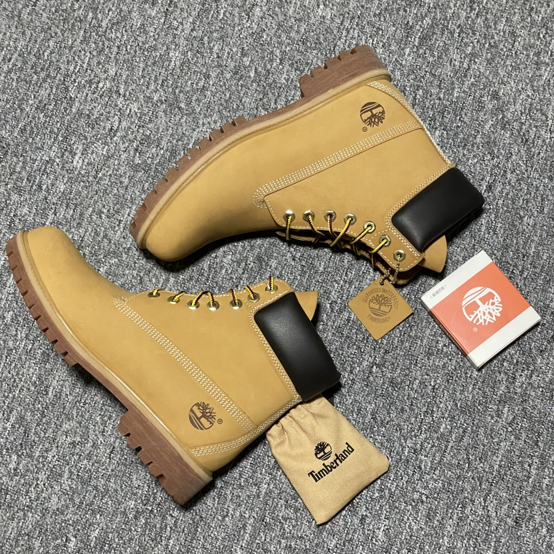S版纯原 Timberland 添柏岚/天伯伦 经典黄高 工装靴 各方面品质均有提升 全新订单 高端零售