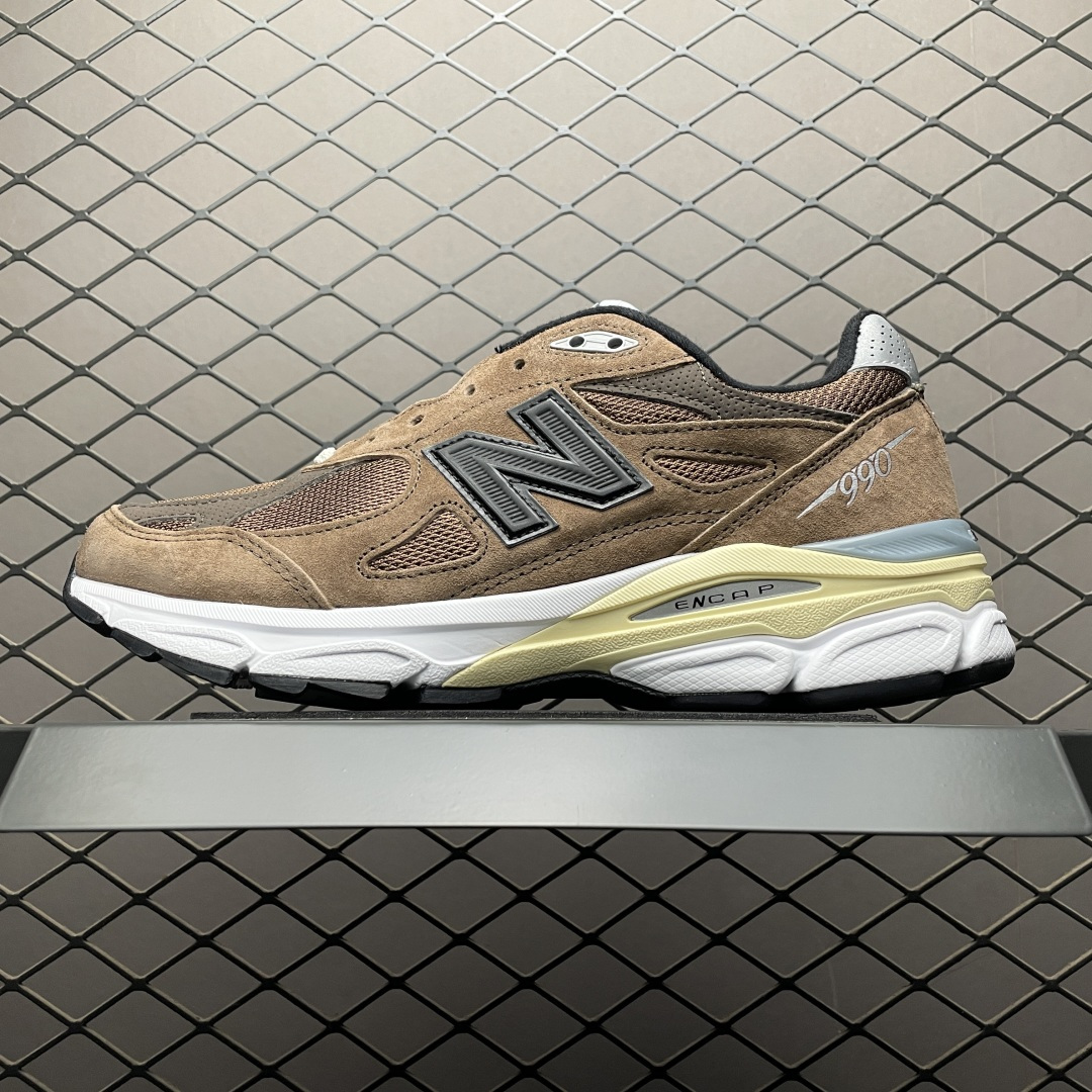 💰340  纯原 JJJJound X New Balance 新百伦 990系列 M990JB3 复古休闲跑步鞋 原鞋开发 私人订单 国内头部一线大厂出品 正确组合大底 高端零售专供产物 尺码：36 37 37.5 38 38.5 39.5 40 40.5 41.5 42 42.5 43 44 44.5 45 46.5 编号：39IFTU11