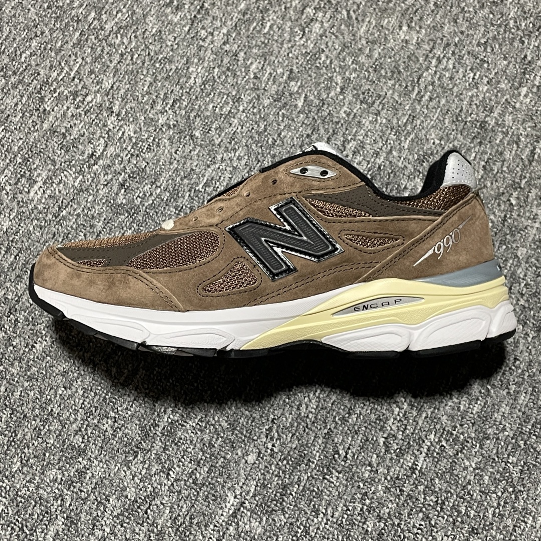 纯原 JJJJound X New Balance 新百伦 990系列 M990JB3 复古休闲跑步鞋 