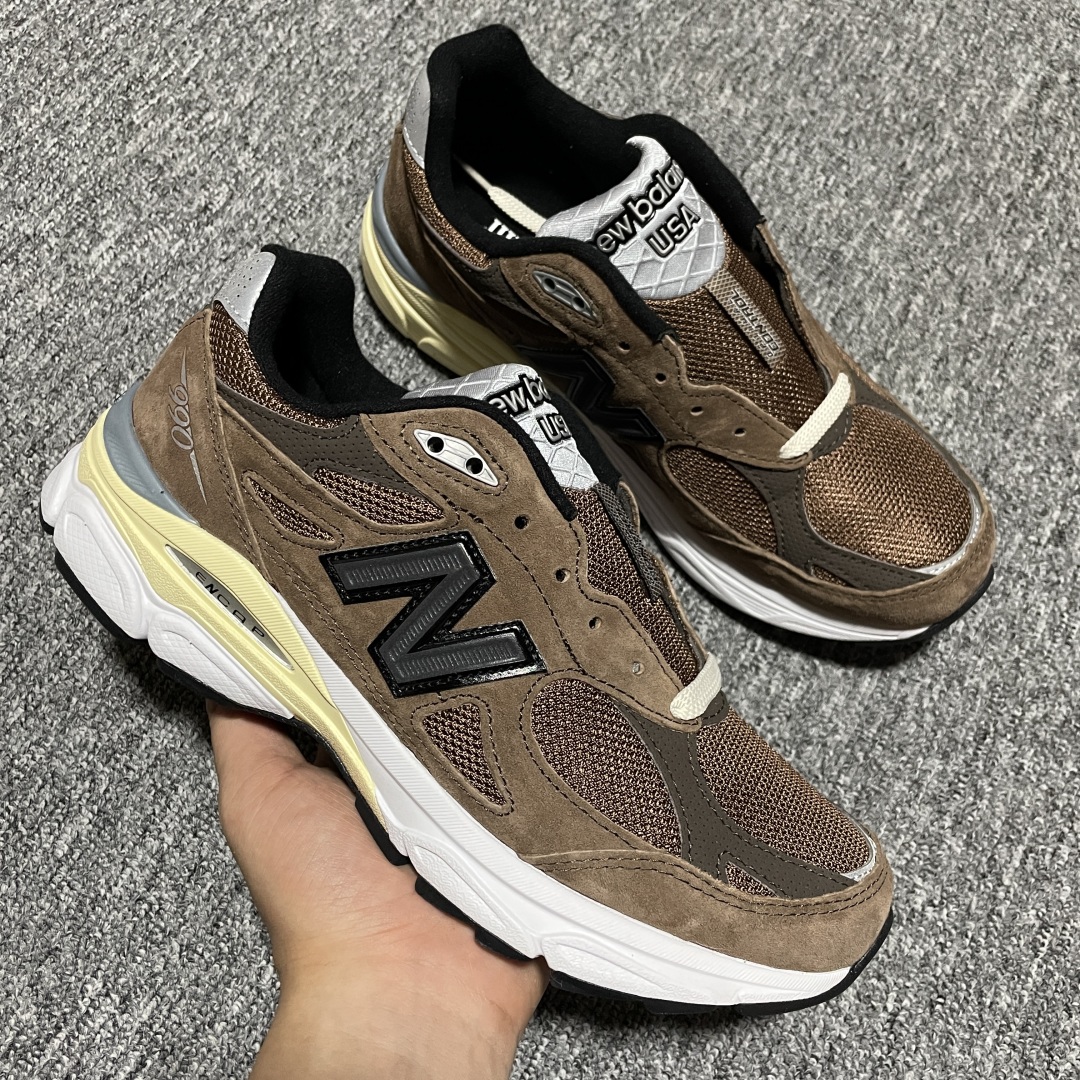 纯原 JJJJound X New Balance 新百伦 990系列 M990JB3 复古休闲跑步鞋 