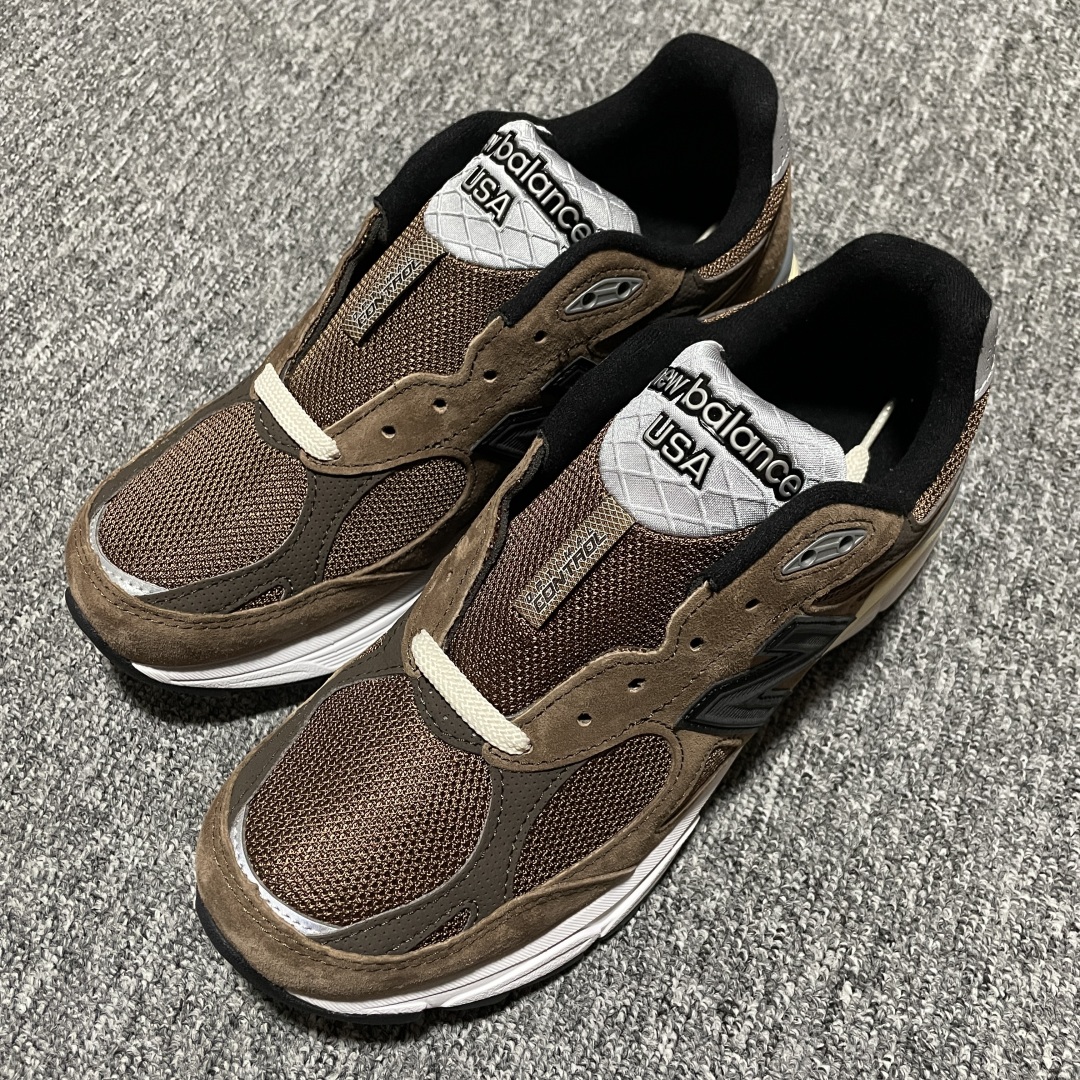 纯原 JJJJound X New Balance 新百伦 990系列 M990JB3 复古休闲跑步鞋 