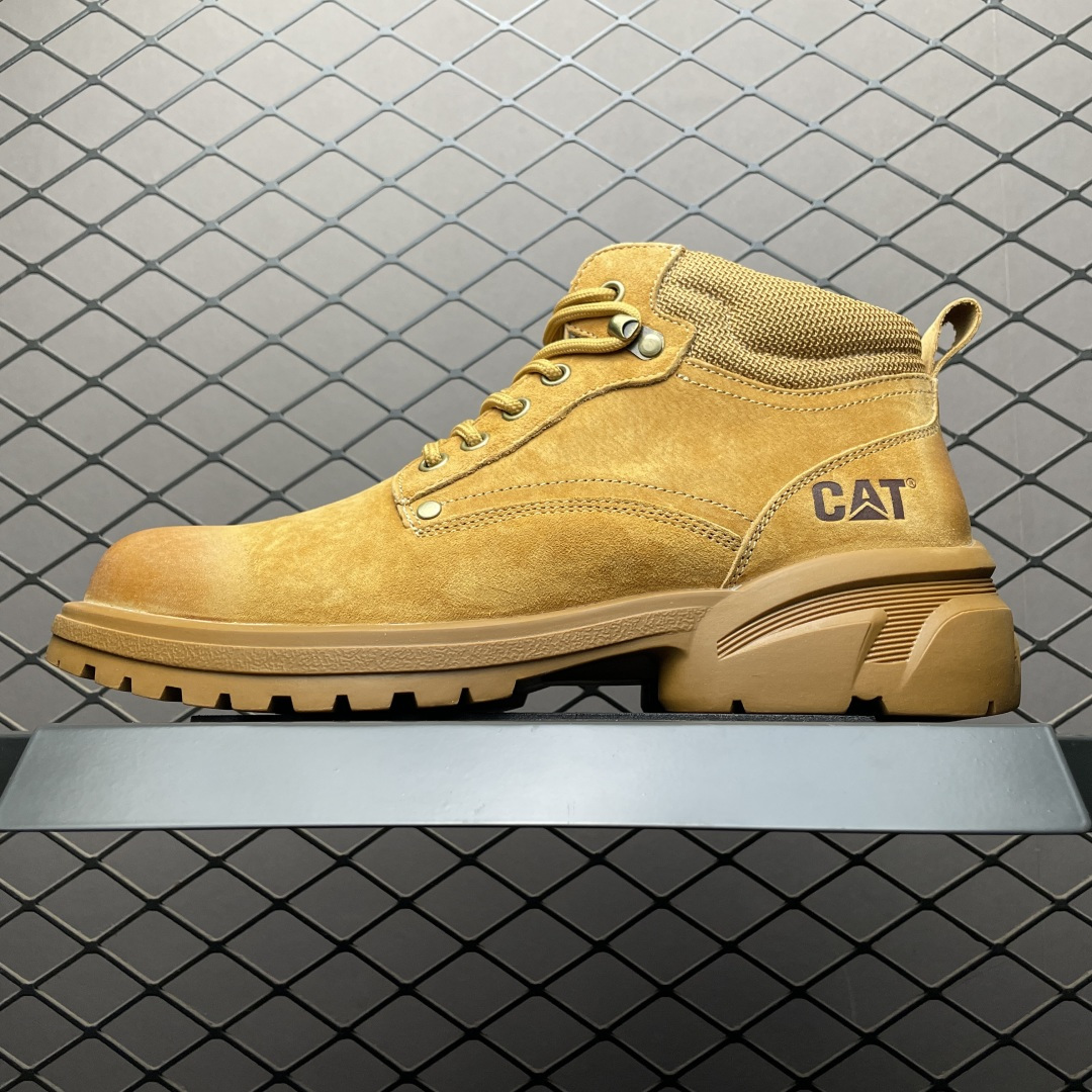 💰280 Cat 卡特 P721913 客制款 工装鞋 面料采用磨砂牛皮 给您完美的穿着体验 质量考究耐穿 型男必备 专治不帅 高品质脚感一流 尺码:38 39 40 41 42 43 44 偏大一码 编号:33IFTU22A