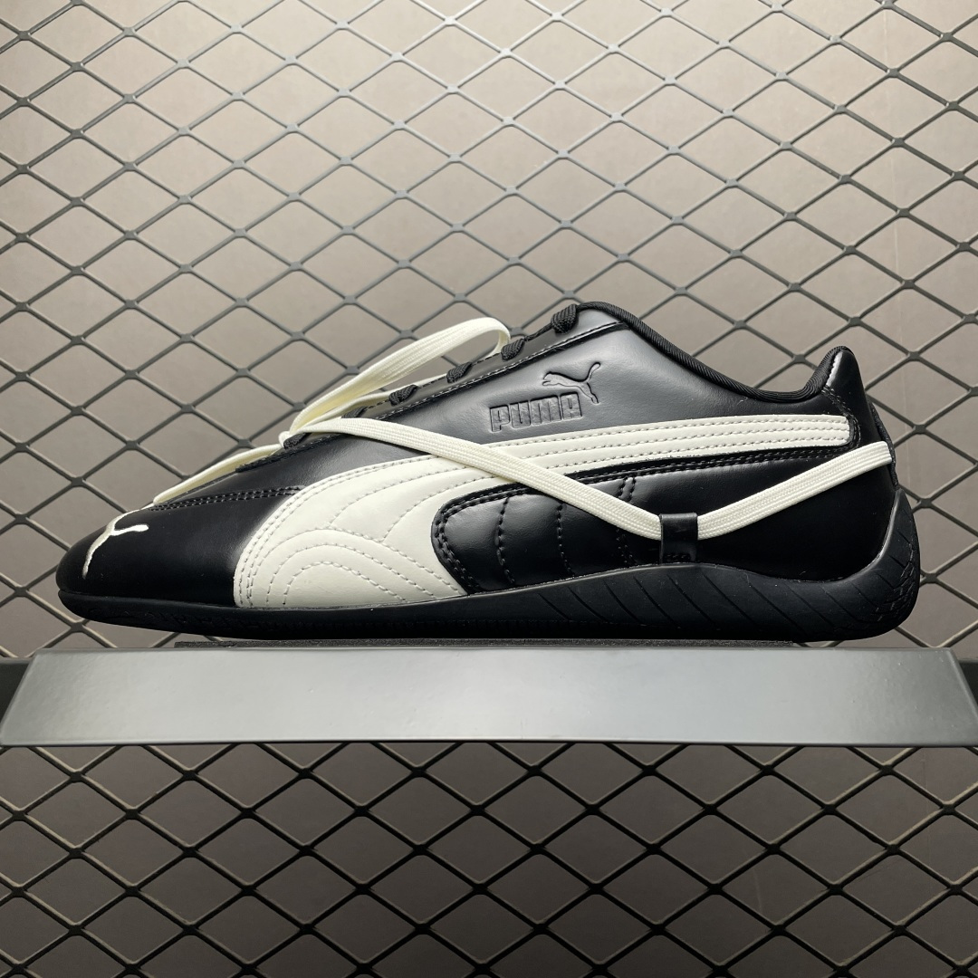 💰220  纯原升级版 Rose x Puma 彪马 Speedcat 联名款低帮休闲鞋 404390-01 全新品质 国内头部一线大厂出品 鞋身采用头层皮打造 配件齐全 高端零售专供版 尺码：36 37 37.5 38 38.5 39 40 40.5 41 42 42.5 43 44 45 编号：27YEFF20