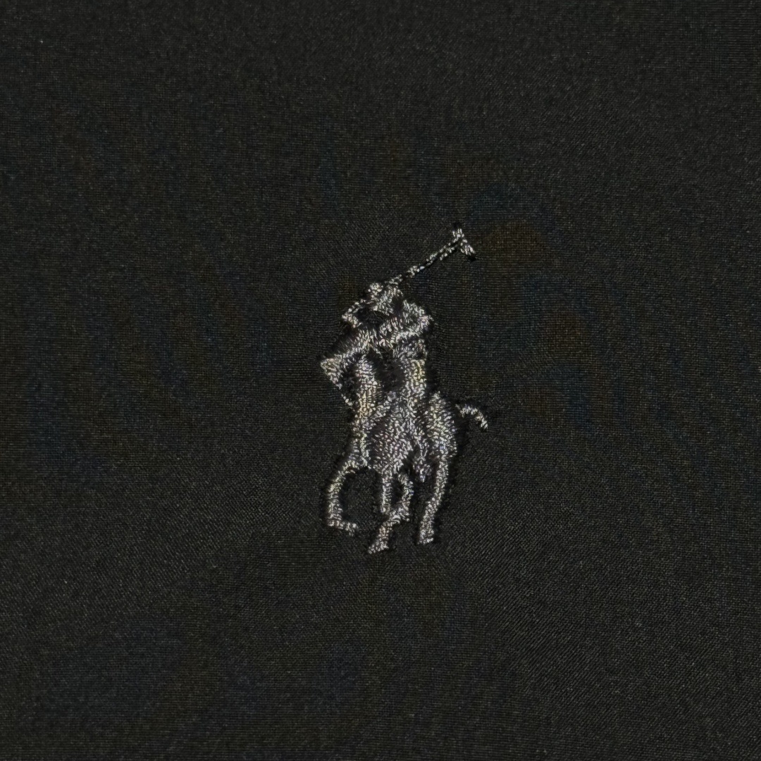 S# Ralph Lauren 拉夫劳伦 黑色 小马标双袋纽扣夹克外套 真正原版购回开发打版 高端零售专