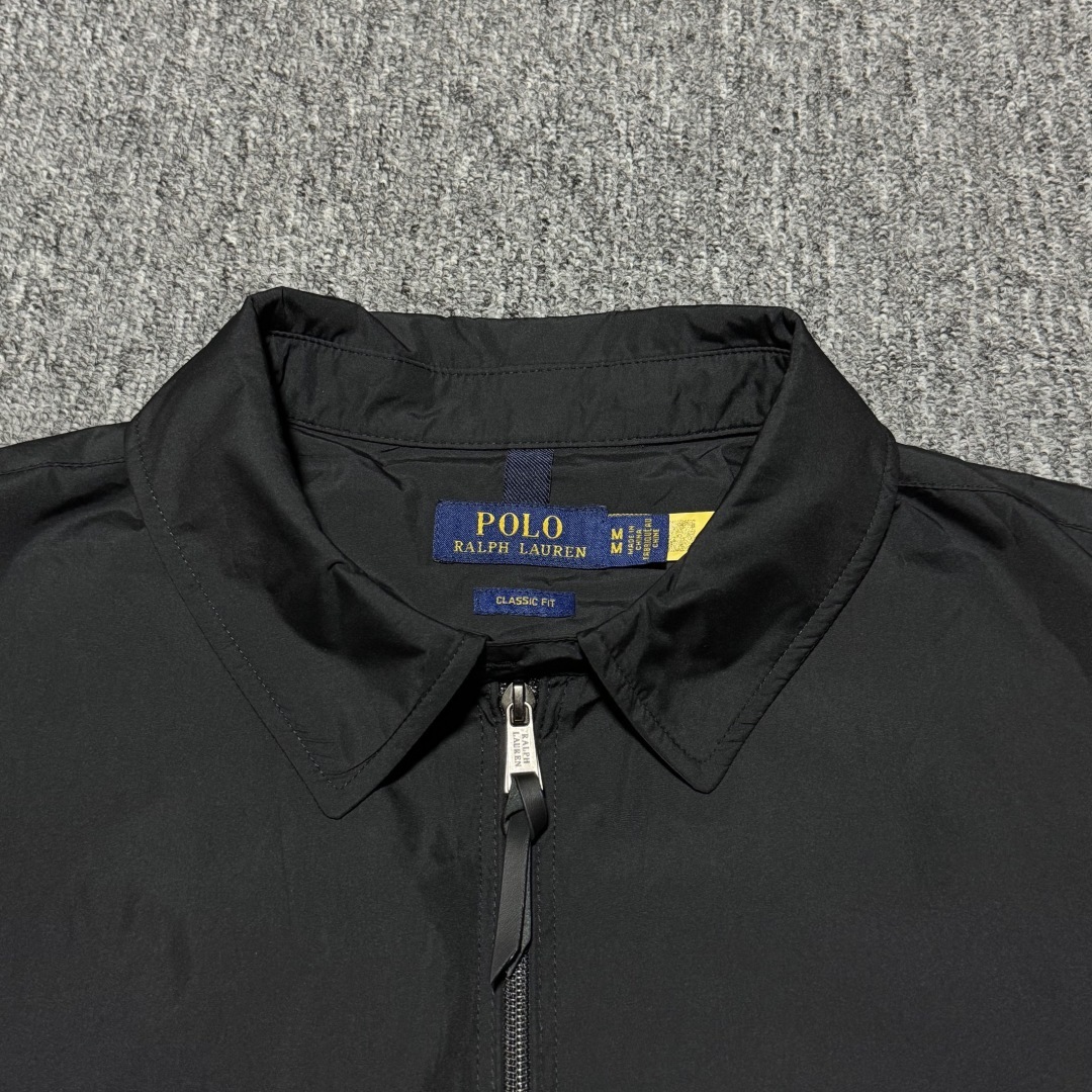 S# Ralph Lauren 拉夫劳伦 黑色 小马标双袋纽扣夹克外套 真正原版购回开发打版 高端零售专