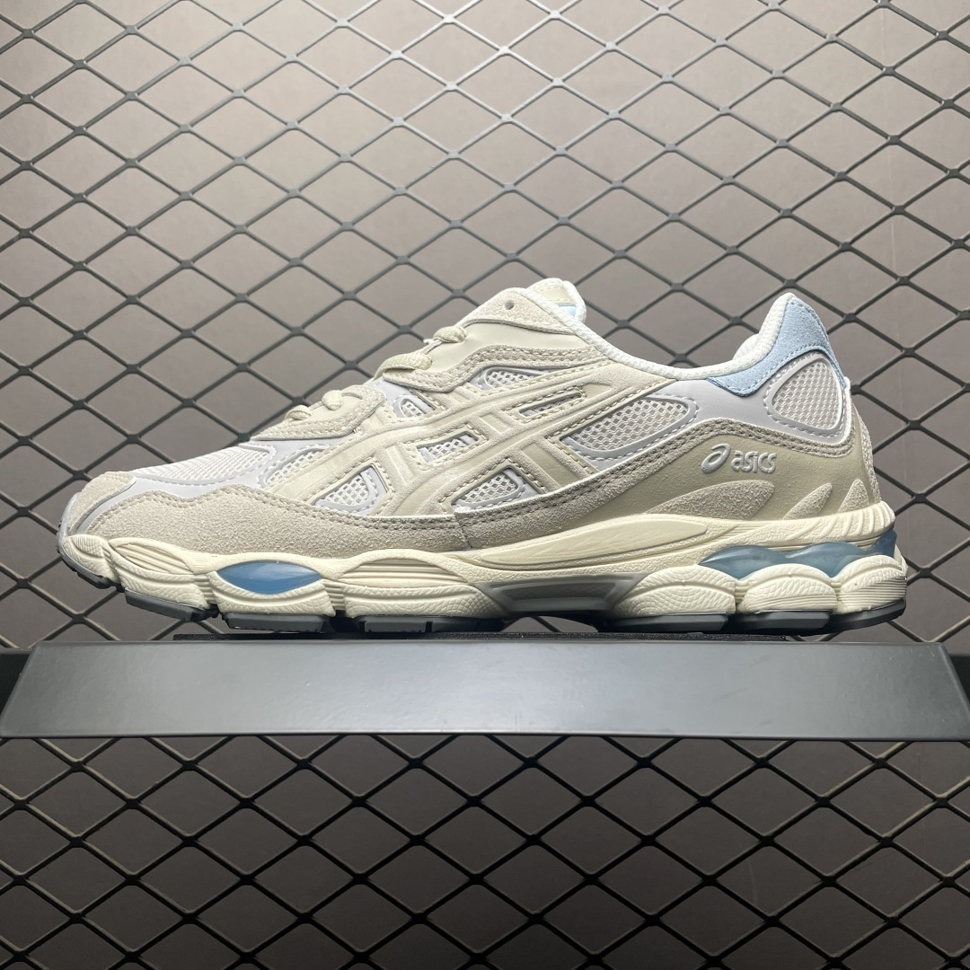 Asics 亚瑟士 GEL-NYC 低帮运动休闲跑步鞋 1203A383-023 外贸平台专供 大厂出品 细节到位 区别市面通货 尺码：36 37 37.5 38 39 39.5 40 40.5 41.5 42 42.5 43.5 44 45 46 47-选品中心