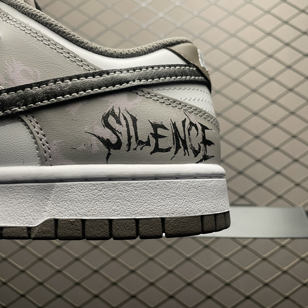 图片[4]-NK Dunk Low 客制款 低帮休闲板鞋 HF5441-111 尺码：40 40.5 41 42 42.5 43 44 44.5 45 46-选品中心