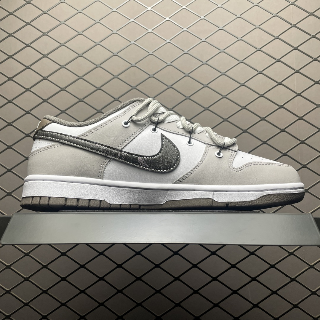 图片[3]-NK Dunk Low 客制款 低帮休闲板鞋 HF5441-111 尺码：40 40.5 41 42 42.5 43 44 44.5 45 46-选品中心