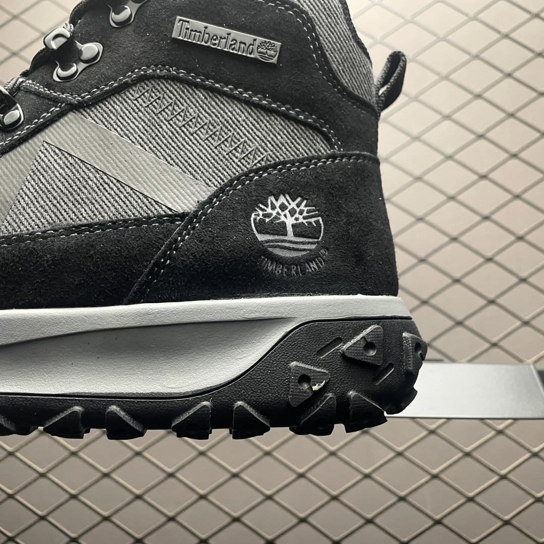 图片[4]-Timberland 添柏岚/天伯伦 客制款 户外高帮休闲鞋系列 A67JC 广东大厂品质 原盒原包装 面料采用磨砂细纹牛皮 搭配防臭防腐真皮乳胶鞋垫 给您完美的穿着体验 质量考究耐穿 型男必备 专治不帅 高品质脚感一流 尺码：39 40 41 42 43 44-选品中心