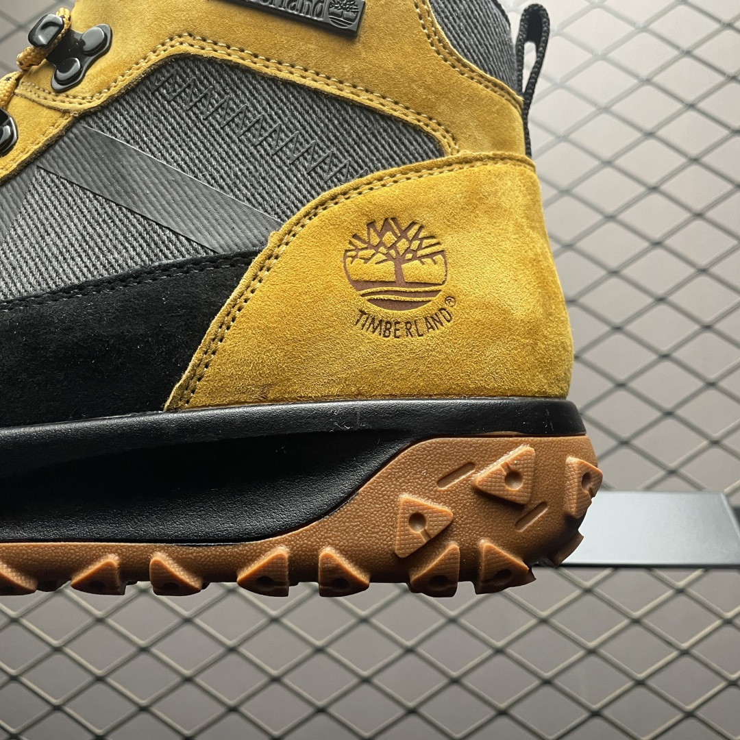 图片[4]-Timberland 添柏岚/天伯伦 客制款 户外高帮休闲鞋系列 A67JC 广东大厂品质 原盒原包装 面料采用磨砂细纹牛皮 搭配防臭防腐真皮乳胶鞋垫 给您完美的穿着体验 质量考究耐穿 型男必备 专治不帅 高品质脚感一流 尺码：39 40 41 42 43 44-选品中心