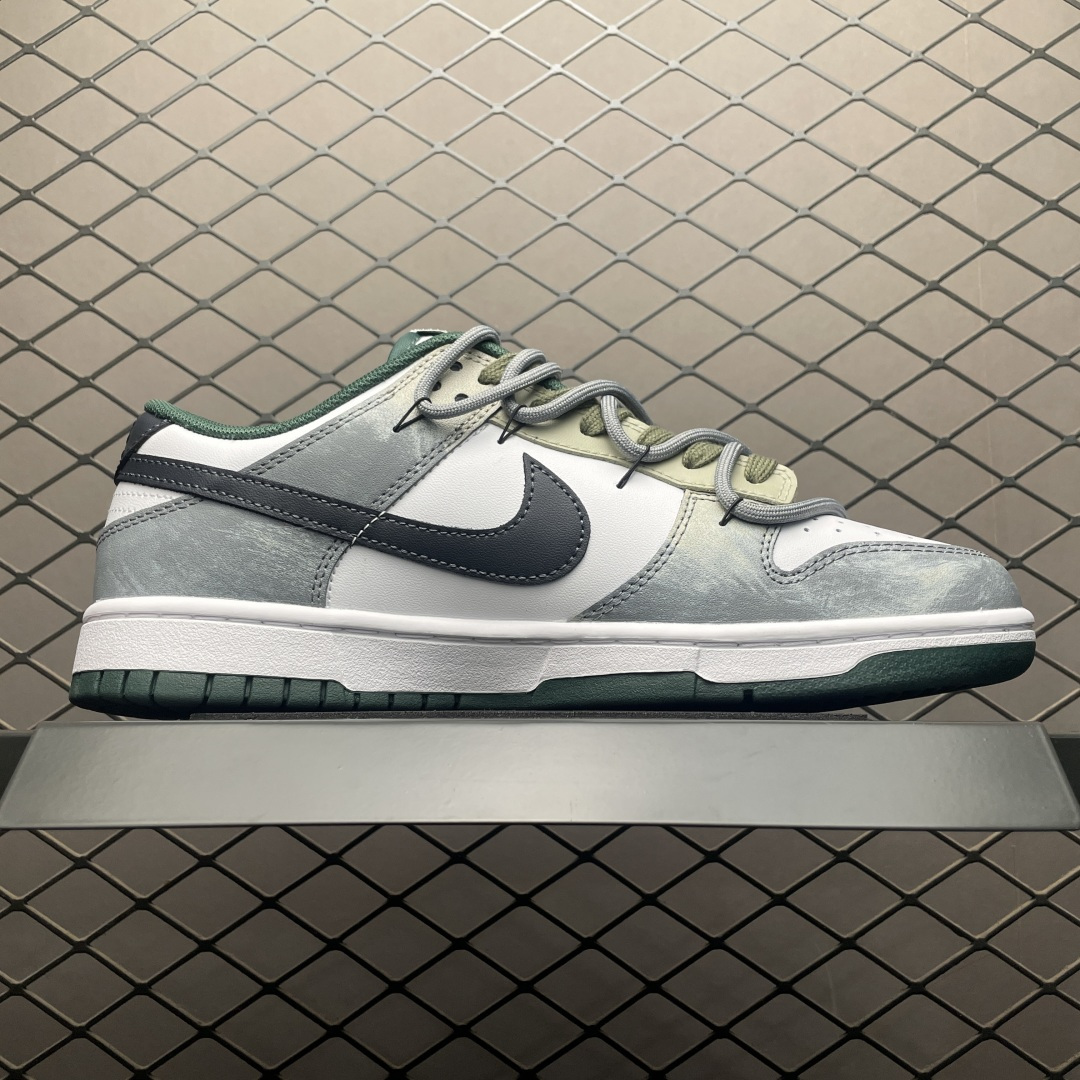 图片[3]-NK Dunk Low 客制款 低帮休闲板鞋 DV0833-111 尺码：40 40.5 41 42 42.5 43 44 44.5 45 46-选品中心