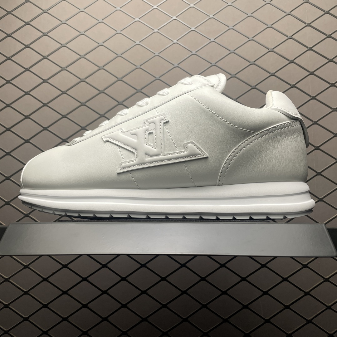 Nigo x Louis Vuitton 路易威登 LV Buttersoft 阿甘鞋 低帮休闲面包鞋 海淘代购同渠道品质 高端零售 外贸充正专供 原版购入开发 全鞋羊皮➕牛皮鞋面 ZP级全套包装 完美楦型 正确卡色 大底TPU 质感媲美原版 细节与原版一致 请注意区分市面通货材 尺码：36 37 38 39 40 41 42 43 44 45 46-选品中心