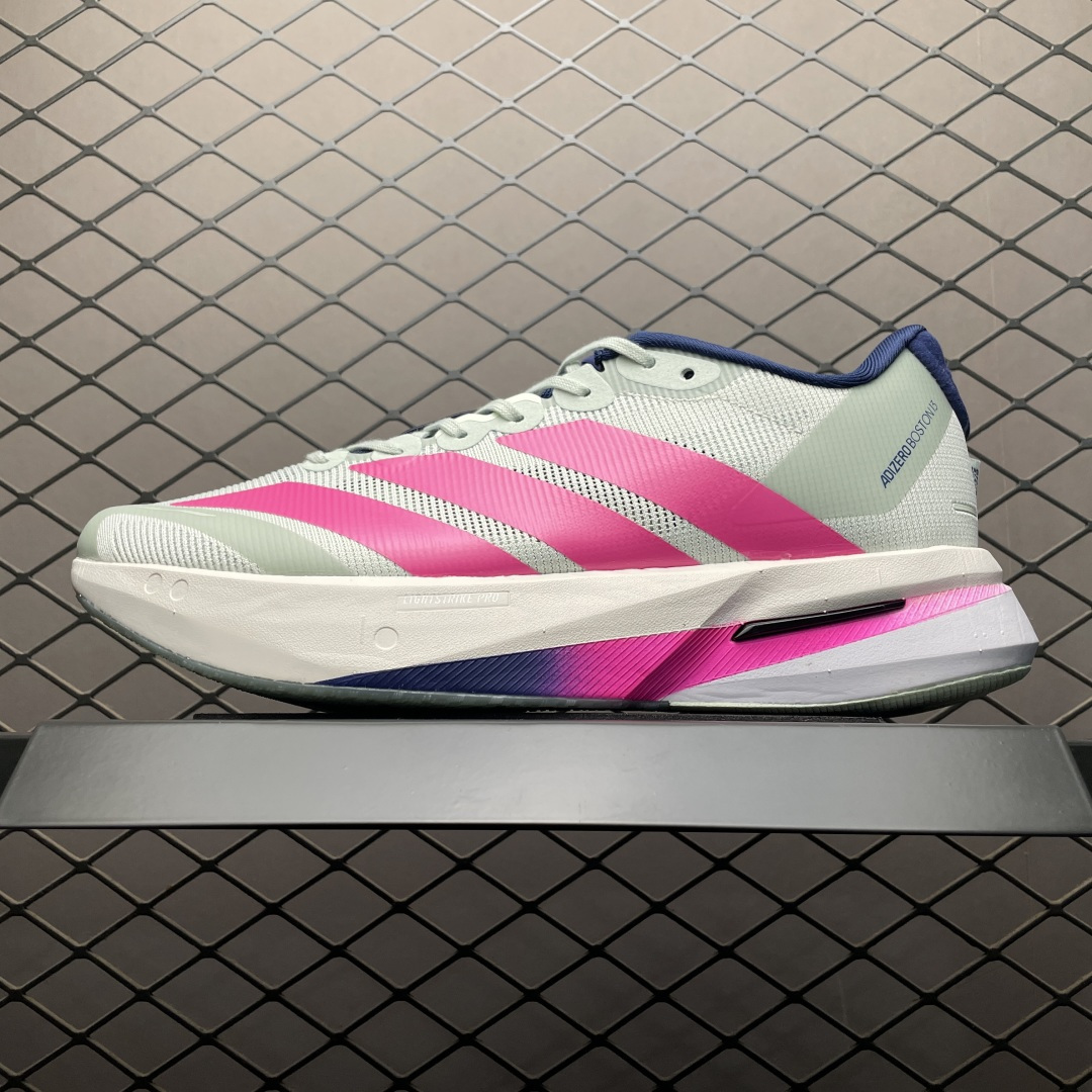 AD 阿迪 Adiero Boston 13 波士顿 网面超轻透气跑步鞋 HQ4912 尺码：36 36.6 37 38 38.5 39 40 40.5 41 42 42.5 43 44 44.5 45-选品中心