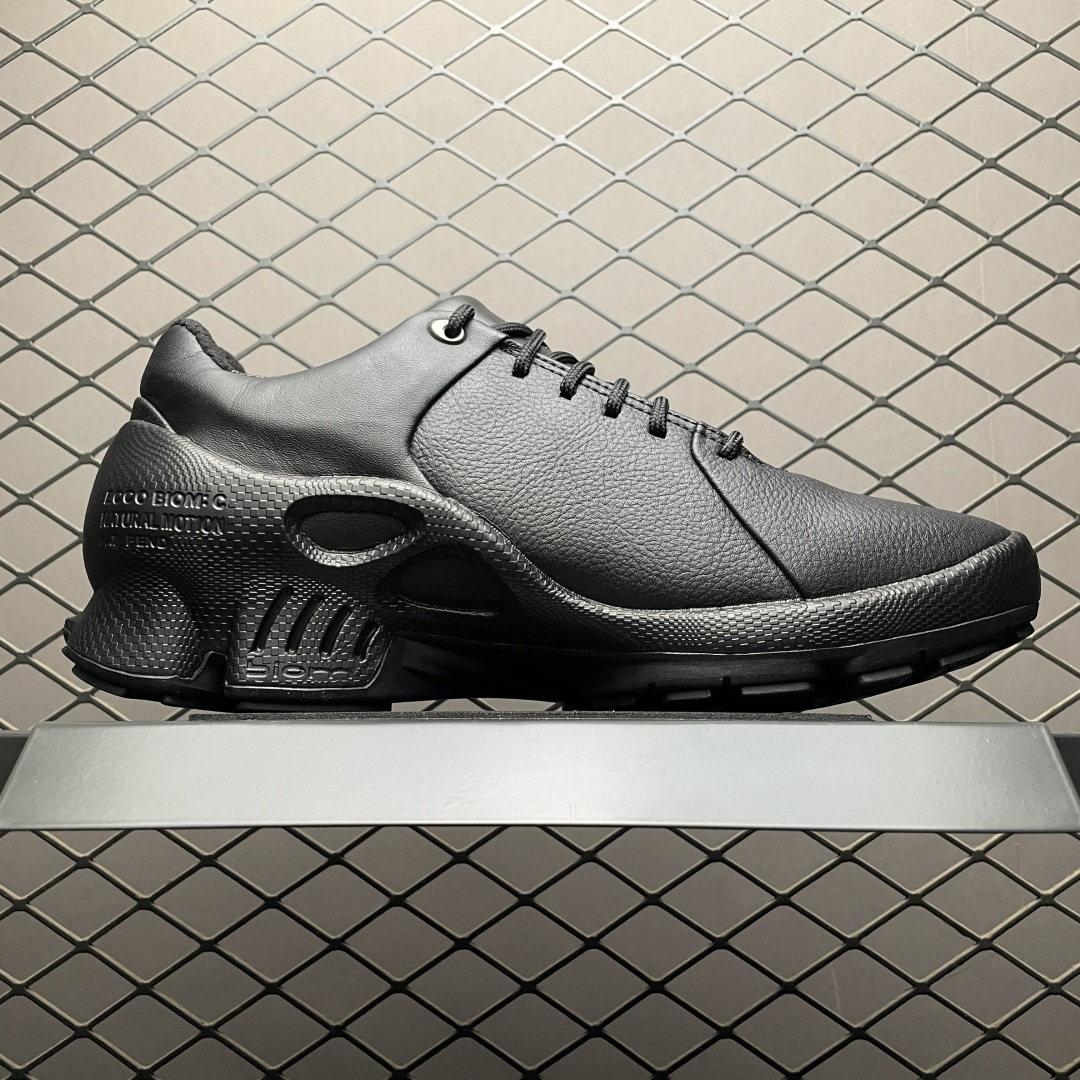 图片[3]-ECCO 爱步 新款皮革跑步鞋健步BIOMC黄景瑜同款 800464 25年全新新款鞋面选用迪尼玛牛皮，抗撕裂性能增强轻盈耐磨，多场景适配 鞋面打孔细节 清爽透气，细节满满 潮流撞色设计 演绎炫彩魅力 结合鞋楦，大底，中底的三维一体科技 性能优越，伴你尽情探索都市 直接注塑科技 一体成型，舒适贴合 提供长效出色的缓震性能 轻质橡胶大底，具有良好的耐磨性和抓地力 助你轻松应对不同户外场景 尺码：39 40 41 42 43 44正常码-选品中心