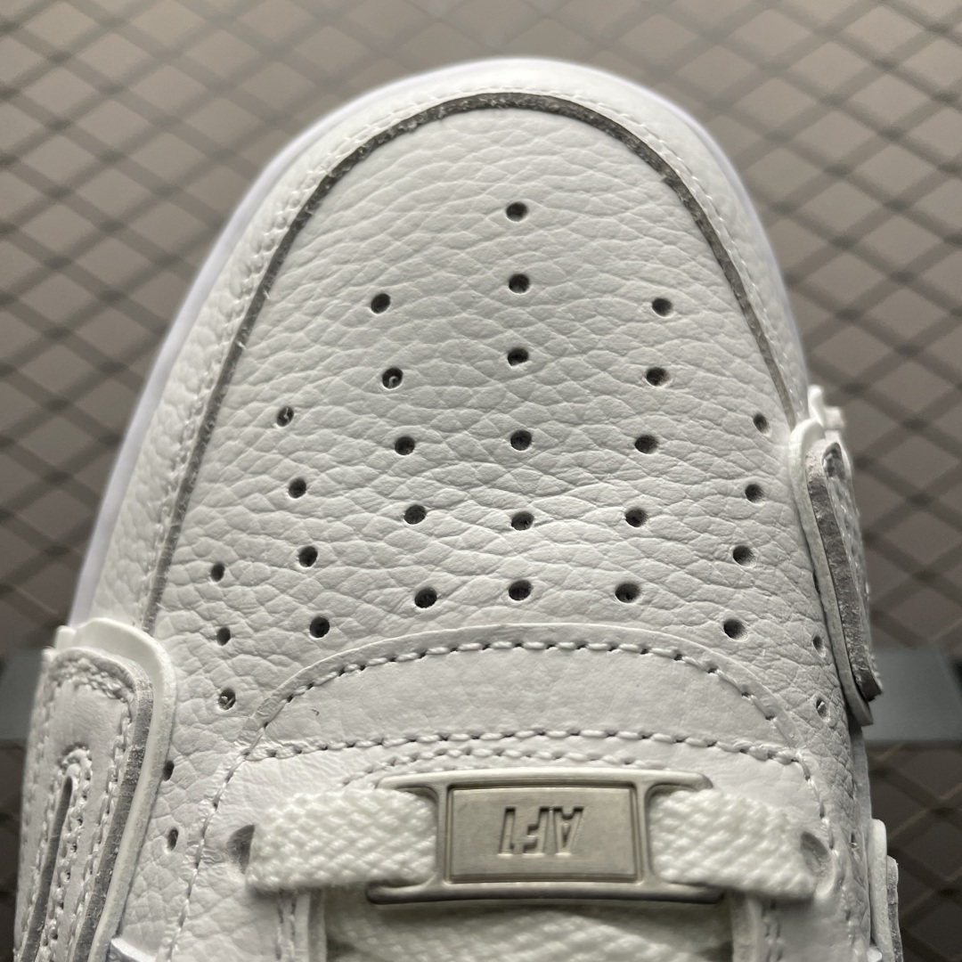 图片[7]-纯原 CPFM x NK Air Force 1 Low 联名款空军一号低帮休闲板鞋 FQ7069-100 新版本出货 头部大厂出品 尺码：40 40.5 41 42 42.5 43 44 44.5 45 46 47.5 48.5-选品中心