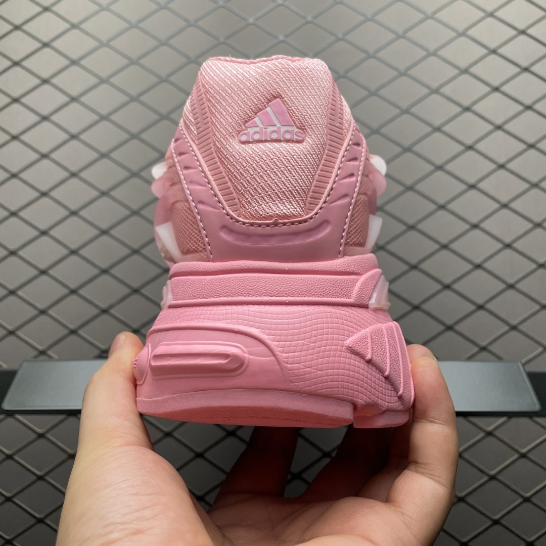 图片[2]-外贸爆款 Pharrell x AD Adistar Jellyfish 联名款低帮复古风老爹鞋 JP9274 未来科技感十足 以3D风格焕新演绎标志性三条纹 为造型添上点睛之笔 金属质感视觉效果TPU自带哑光反射 非常的细节 最大的亮点无疑是鞋屁股 大块的tpu包裹 让增高的大底不再突兀 更显腿长脚细 尺码：36 36.5 37 38 38.5 39 40 40.5 41 42 42.5 43 44 44.5 45 46 47-选品中心