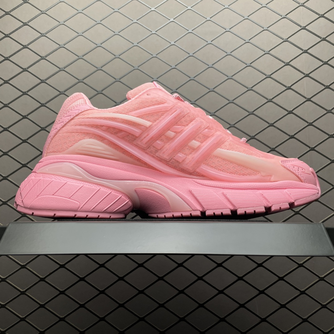 图片[3]-外贸爆款 Pharrell x AD Adistar Jellyfish 联名款低帮复古风老爹鞋 JP9274 未来科技感十足 以3D风格焕新演绎标志性三条纹 为造型添上点睛之笔 金属质感视觉效果TPU自带哑光反射 非常的细节 最大的亮点无疑是鞋屁股 大块的tpu包裹 让增高的大底不再突兀 更显腿长脚细 尺码：36 36.5 37 38 38.5 39 40 40.5 41 42 42.5 43 44 44.5 45 46 47-选品中心