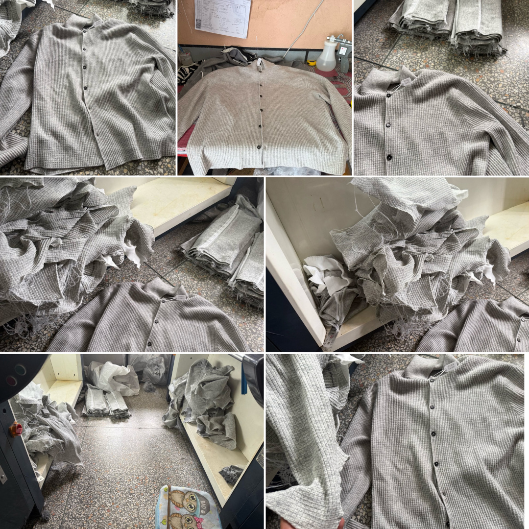 图片[9]-S# The Row 老钱风 羊毛混纺华夫格开衫外套 真正原版购回开发打版 高端零售专供 品质保证 100%放心出街 尺码：S M L (不系扣子可以不用考虑体重)-选品中心