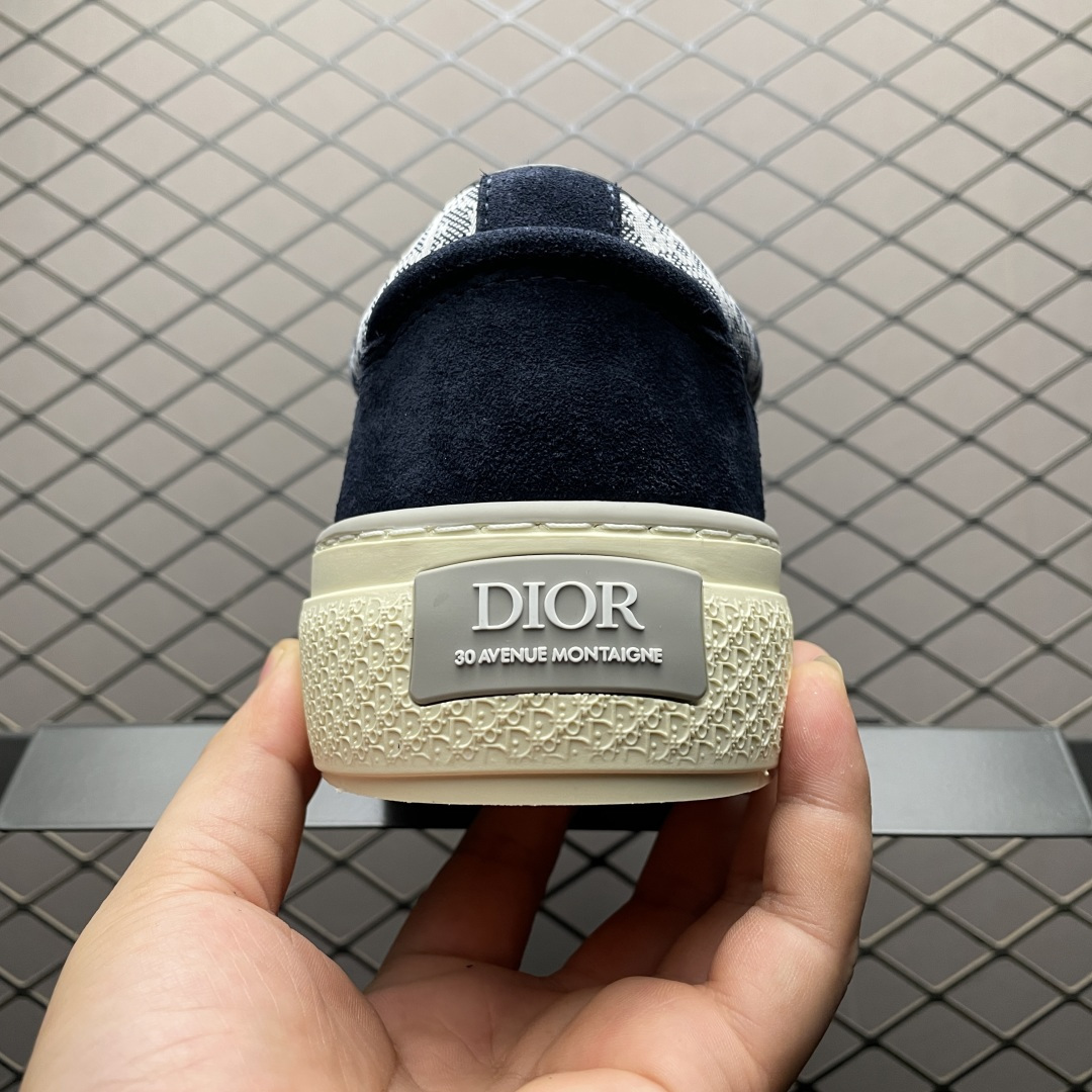 图片[2]-Dior 迪奥 B33 低帮休闲运动鞋 海淘代购同渠道品质 高端零售 外贸充正专供 原版购入开发 ZP级全套包装 完美楦型 正确卡色 质感媲美原版 细节与原版一致 请注意区分市面通货材 尺码：39 40 41 42 43 44 45 46-选品中心