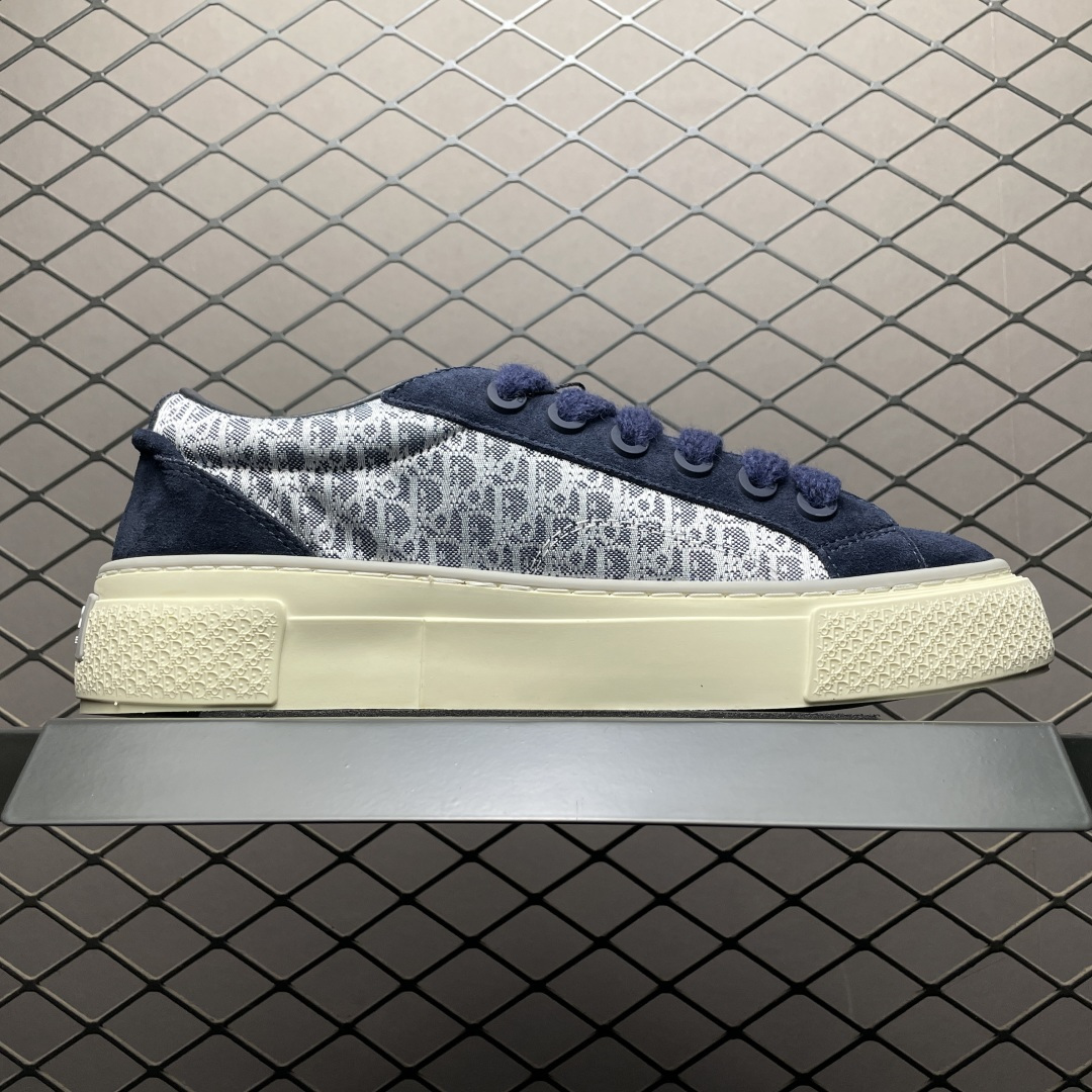 图片[3]-Dior 迪奥 B33 低帮休闲运动鞋 海淘代购同渠道品质 高端零售 外贸充正专供 原版购入开发 ZP级全套包装 完美楦型 正确卡色 质感媲美原版 细节与原版一致 请注意区分市面通货材 尺码：39 40 41 42 43 44 45 46-选品中心