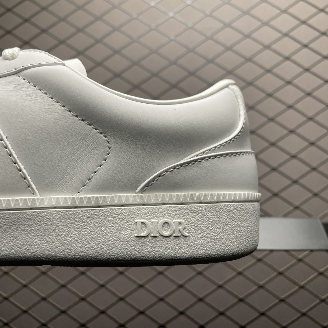 图片[4]-Dior 迪奥 B01 老钱风 低帮休闲板鞋 海淘代购同渠道品质 原版购入开发 私模大底 进口牛皮鞋面（内里胎牛皮）打造 高端零售 外贸充正专供 ZP级全套包装 完美楦型 正确卡色 质感媲美原版 细节与原版一致 请注意区分市面通货材 尺码：38 39 40 41 42 43 44 45 46-选品中心