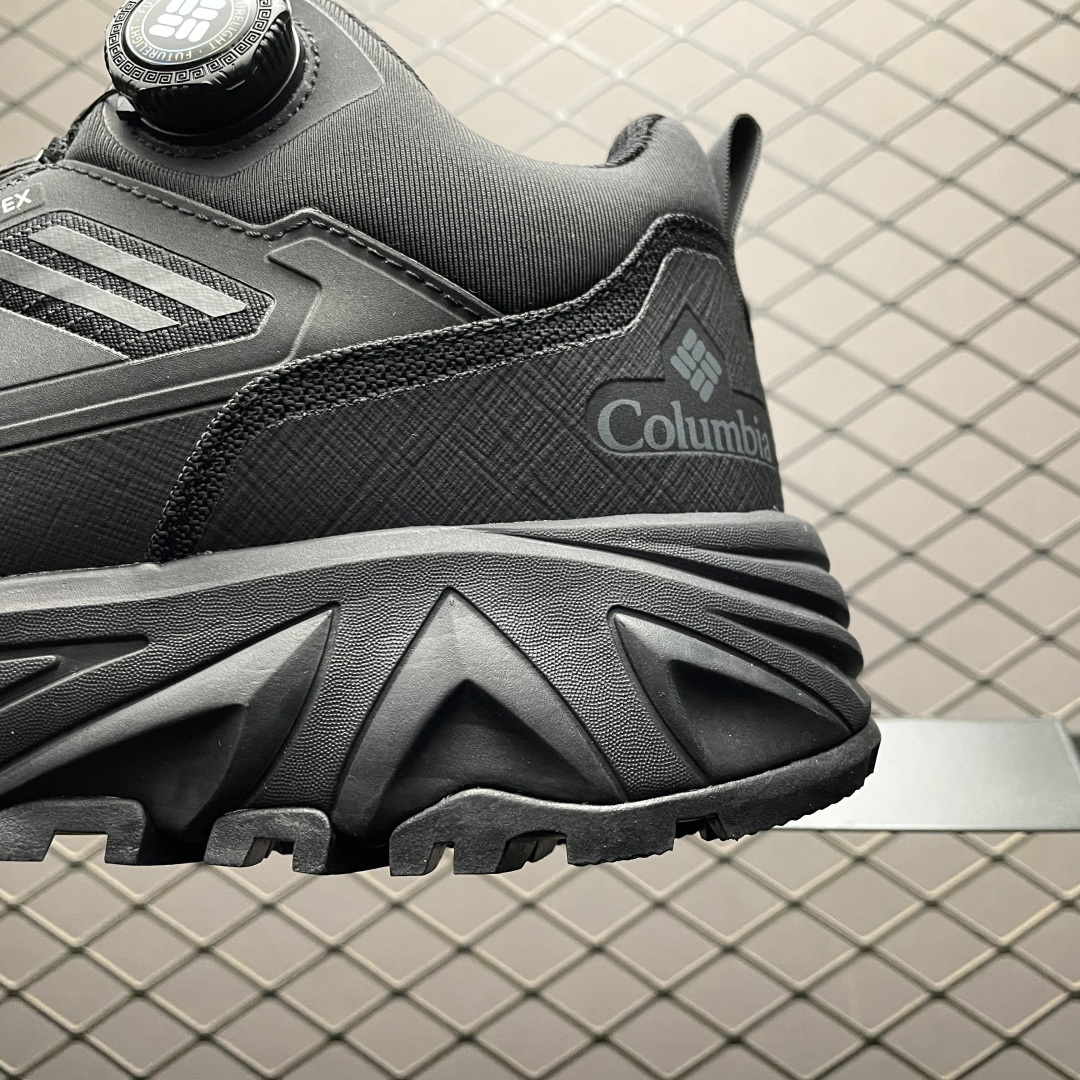 图片[4]-Columbia 哥伦比亚 户外登山鞋休闲鞋户外越野徒步鞋 9996 鞋面主体部分采用网状薄翼材质中底是大坡王最具特色的山形结构 鞋带采用 旋钮快速穿脱系统 鞋底采用Vibram Megagrip 大底，抓地耐磨，三角多向奇钉设计易于鞋底异物排出，助你轻松掌控各种野外地形 尺码：40 41 42 43 44 45-选品中心