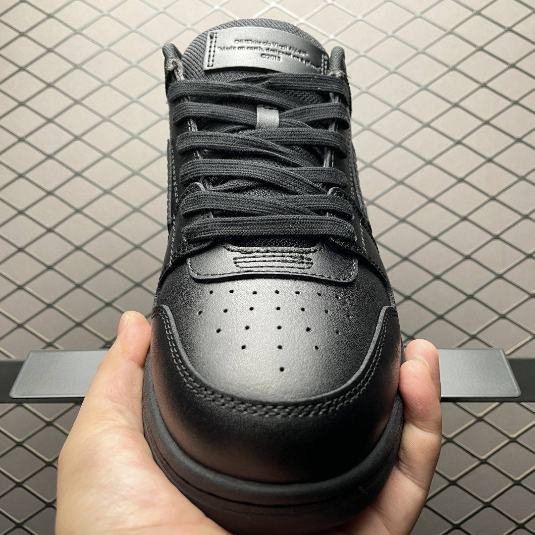 图片[9]-Off-White Out of Office 低帮复古休闲鞋 该款运动鞋单品有皮质制成饰有品牌标志性 Zip Tie束线带吊牌牌，侧面饰有Arrows图案，展现出品牌对街头风格的偏爱 尺码：36 37 38 39 40 41 42 43 44 45 46 47-选品中心