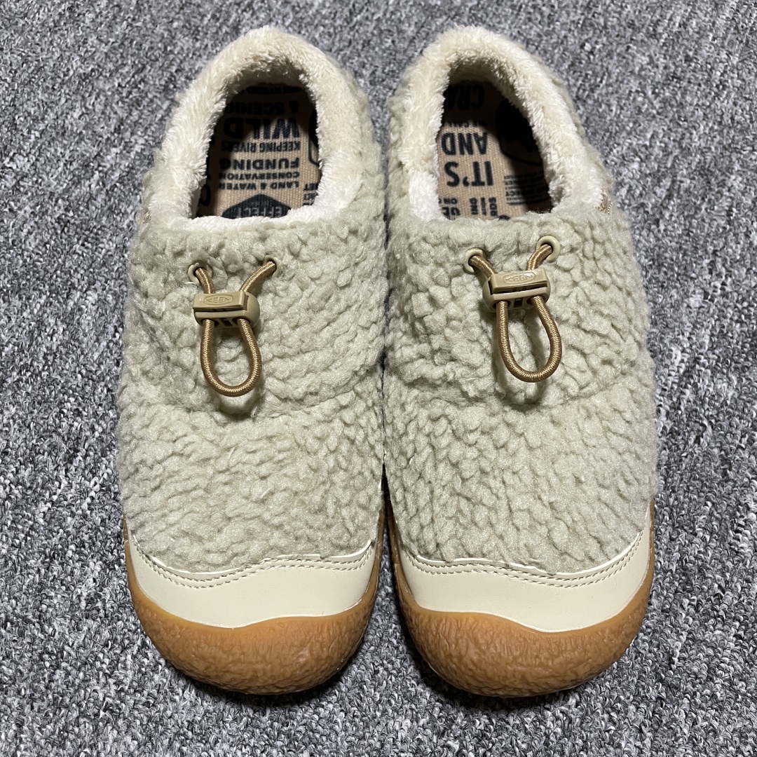 Keen 科恩 Howser III Slide 科恩秋冬毛毛休闲生活鞋 半拖鞋 尺码：35.5 36 