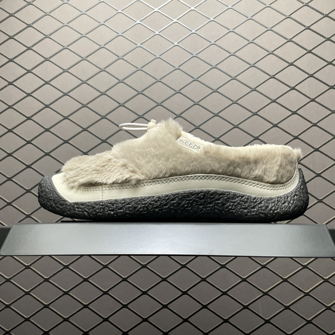 Keen 科恩 Howser III Slide 科恩秋冬毛毛休闲生活鞋 半拖鞋 1029434 尺码：35.5 36 37 37.5 38 38.5 39 39.5 40-选品中心