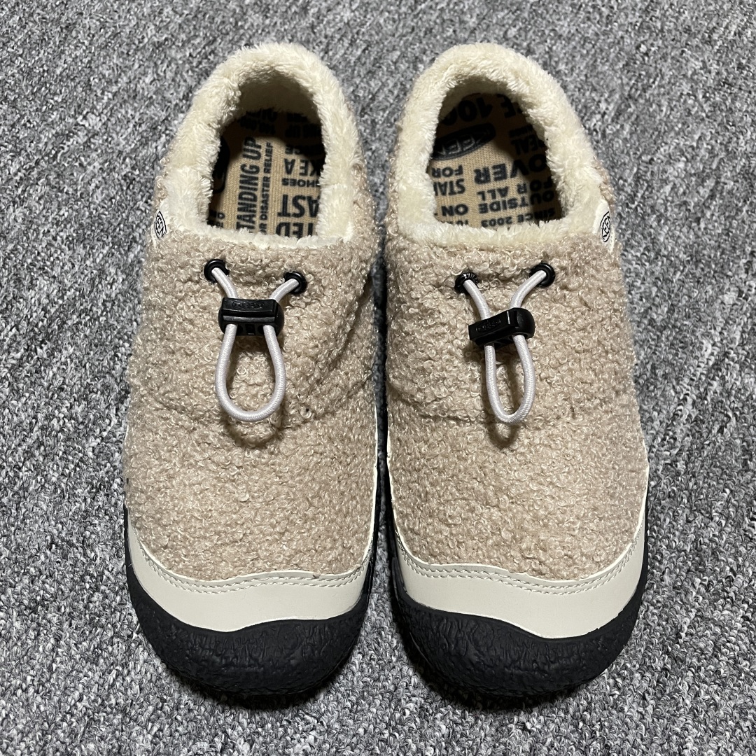 Keen 科恩 Howser III Slide 科恩秋冬毛毛休闲生活鞋 半拖鞋 尺码：35.5 36 