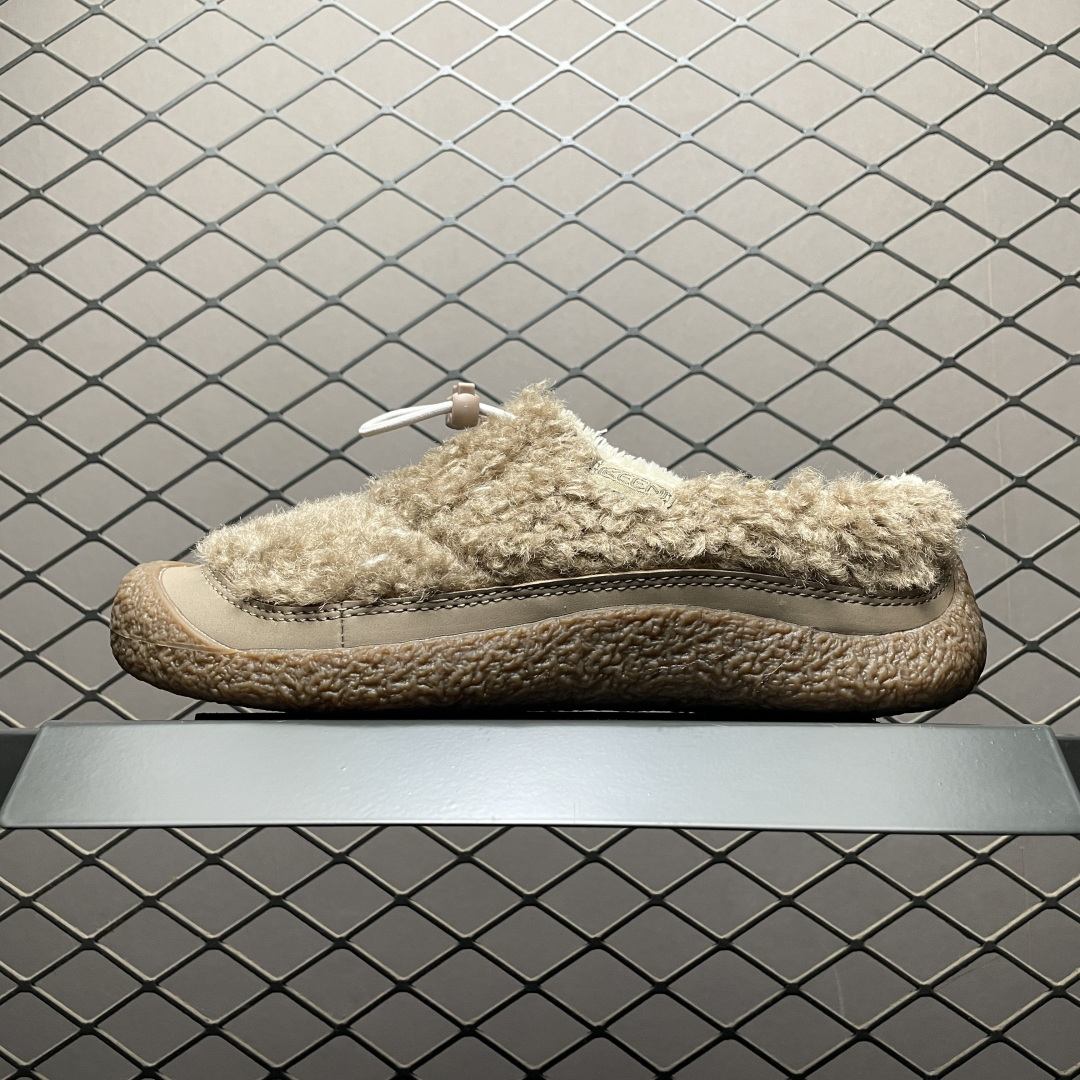 Keen 科恩 Howser III Slide 科恩秋冬毛毛休闲生活鞋 半拖鞋 1029435 尺码：35.5 36 37 37.5 38 38.5 39 39.5 40-选品中心