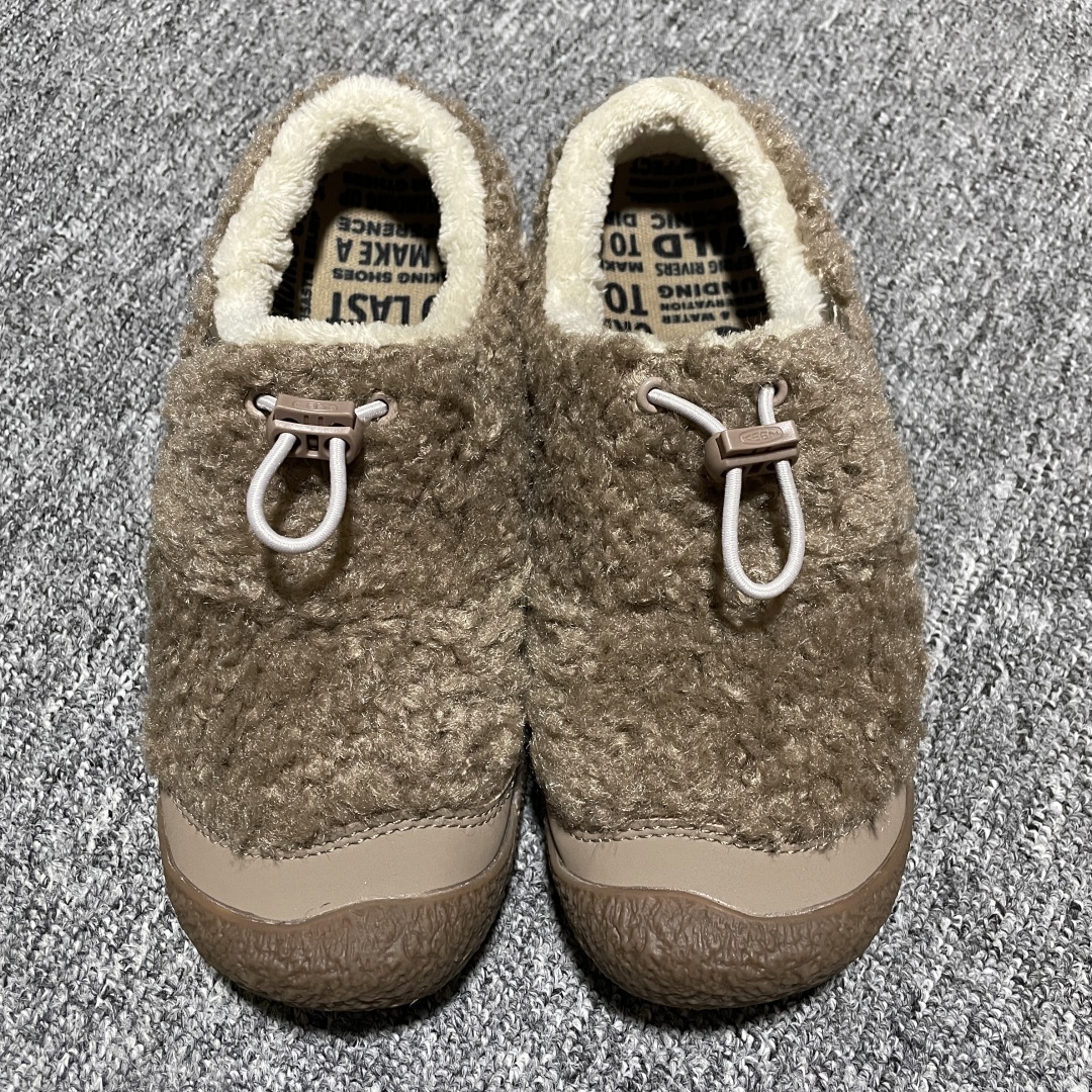 Keen 科恩 Howser III Slide 科恩秋冬毛毛休闲生活鞋 半拖鞋 尺码：35.5 36 