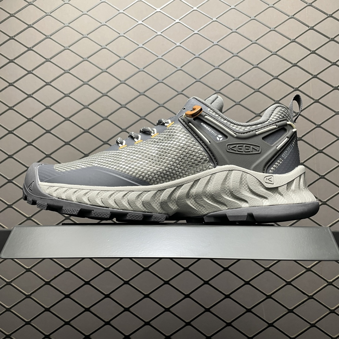 Keen 科恩 Mxis Evo WP 科恩都市户外登山透气休闲鞋 1027798 原楦原纸版开发 采用固色鞋面材质 内嵌高密度EVA发泡缓震脚垫 外置一体式包裹防滑防剐蹭耐磨橡胶大底 尺码：39.5 40 40.5 41 42 42.5 43 44-选品中心