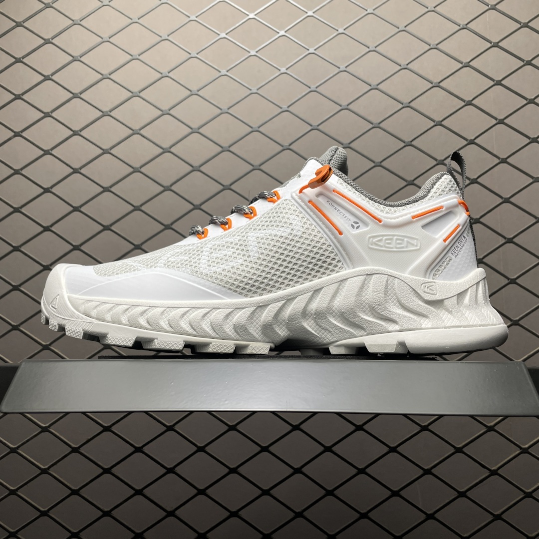 Keen 科恩 Mxis Evo WP 科恩都市户外登山透气休闲鞋 1030062 原楦原纸版开发 采用固色鞋面材质 内嵌高密度EVA发泡缓震脚垫 外置一体式包裹防滑防剐蹭耐磨橡胶大底 尺码:39.5 40 40.5 41 42 42.5 43 44-选品中心