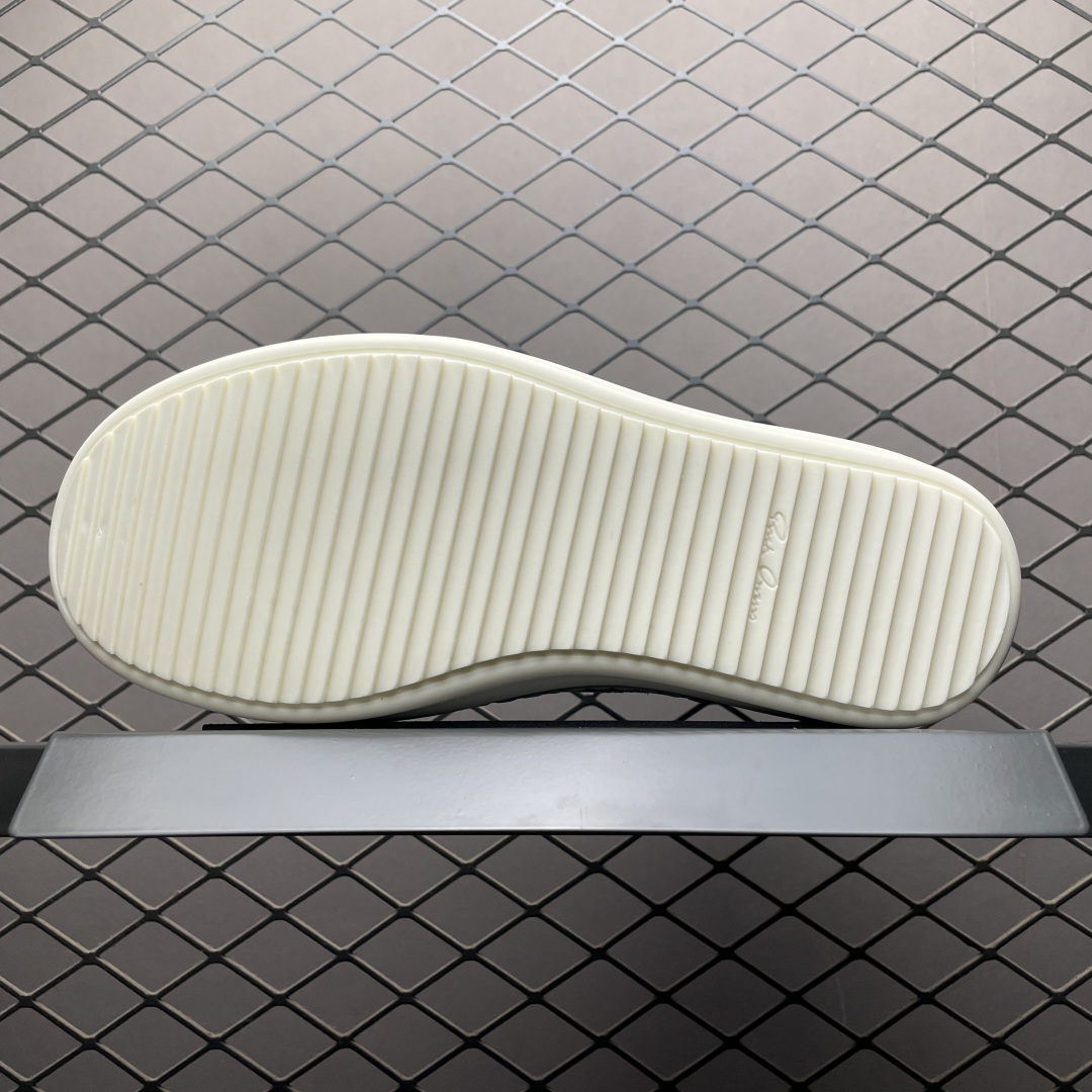 图片[5]-Rickowens 瑞克 欧文斯 高街 高帮休闲板鞋 独家私模大底 定制头层牛皮 针车间距都是极致还原 一比一规格礼盒装 重达3斤以上 外加定制欧文斯保护盒 全套包装及配件 高端零售专供品质 区别市场货 纯手工打造 每一只都是独一无二 有手工质感的味道 尺码：36 37 38 39 40 41 42 43 44 45 46-选品中心