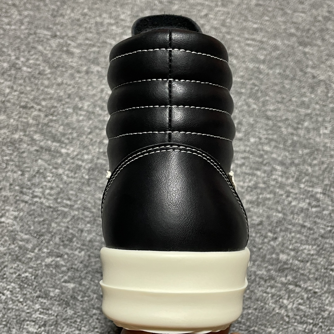 图片[8]-Rickowens 瑞克 欧文斯 高街 高帮休闲板鞋 独家私模大底 定制头层牛皮 针车间距都是极致还原 一比一规格礼盒装 重达3斤以上 外加定制欧文斯保护盒 全套包装及配件 高端零售专供品质 区别市场货 纯手工打造 每一只都是独一无二 有手工质感的味道 尺码：36 37 38 39 40 41 42 43 44 45 46-选品中心